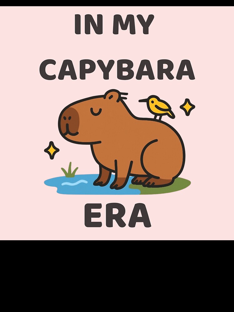 In My Capybara Era - Blush Pink by Lotus Love Tarot