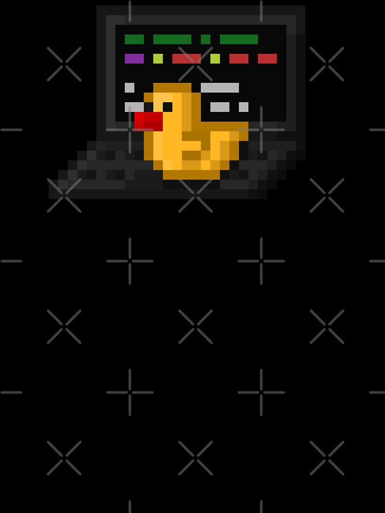 Rubber Duck Debugging – Pixel Art for Programmers & Coders by Dugolivia