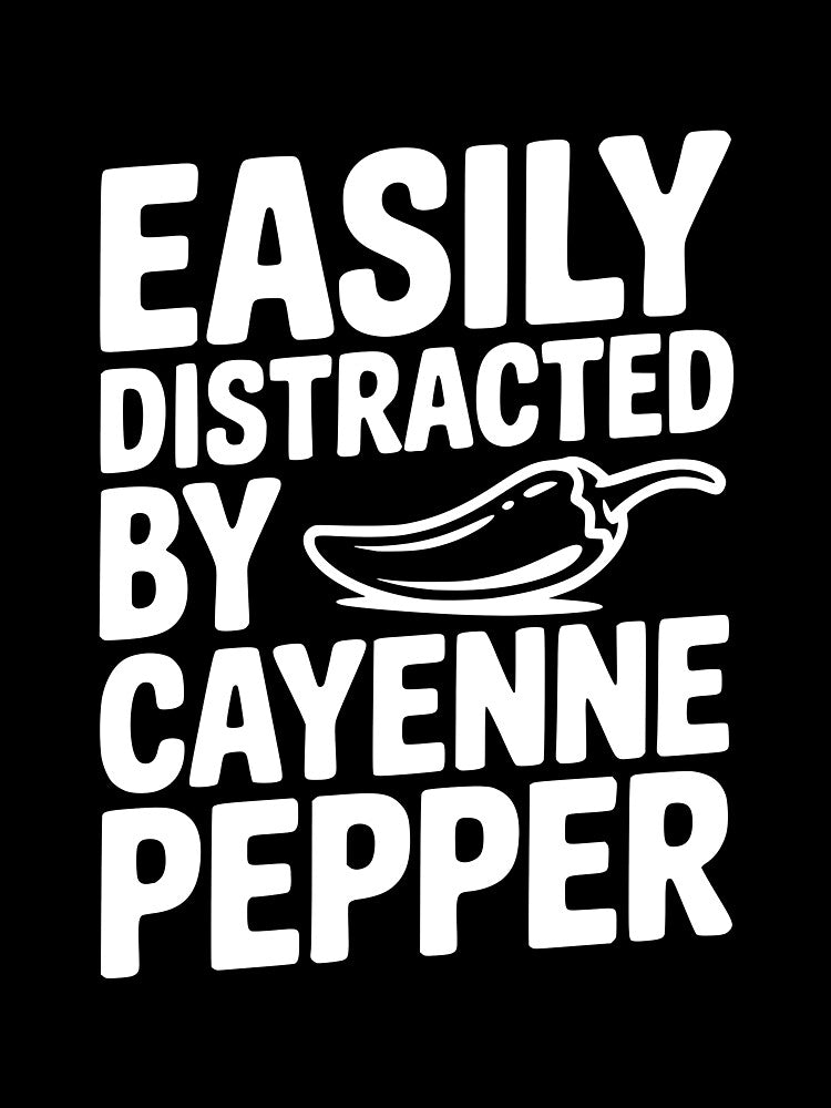 Easily Distracted by Cayenne Pepper by Frank Ring