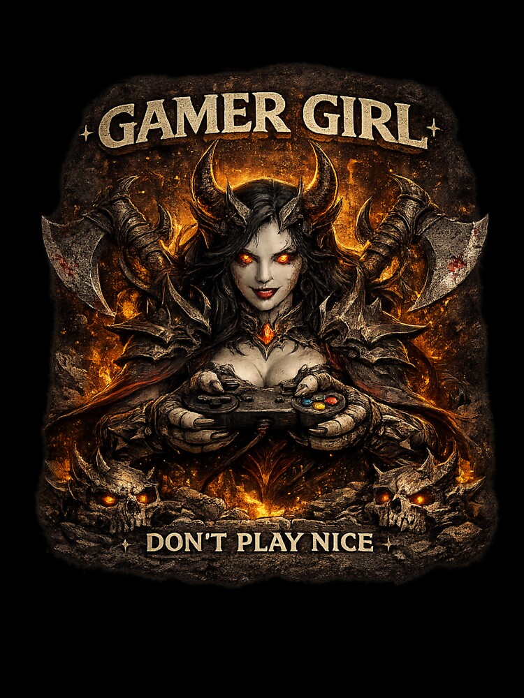 Gamer Girl Don't Play Nice by neonvael