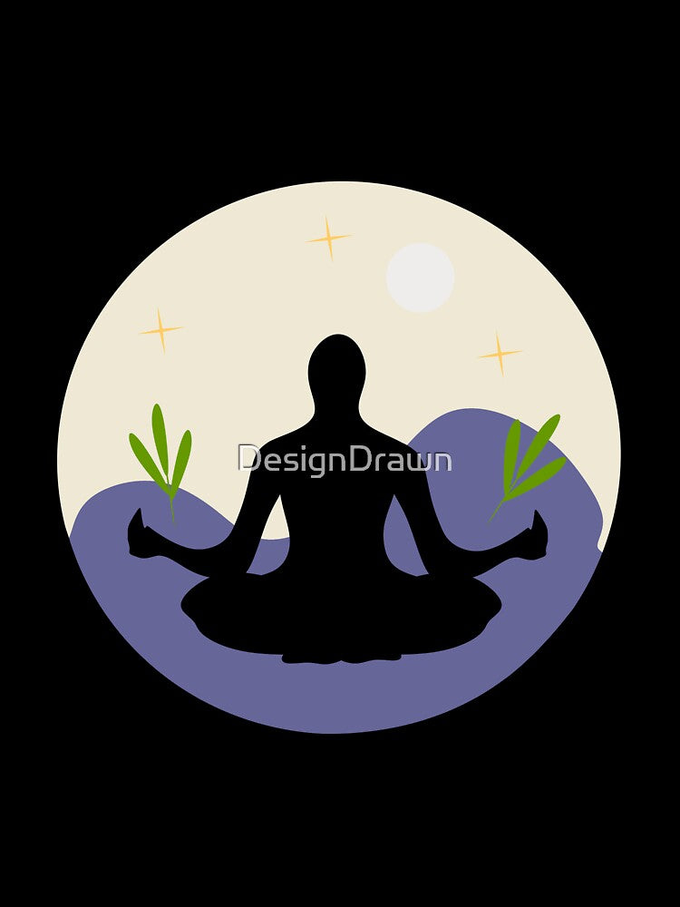 Yogic Meditation Design by DesignDrawn