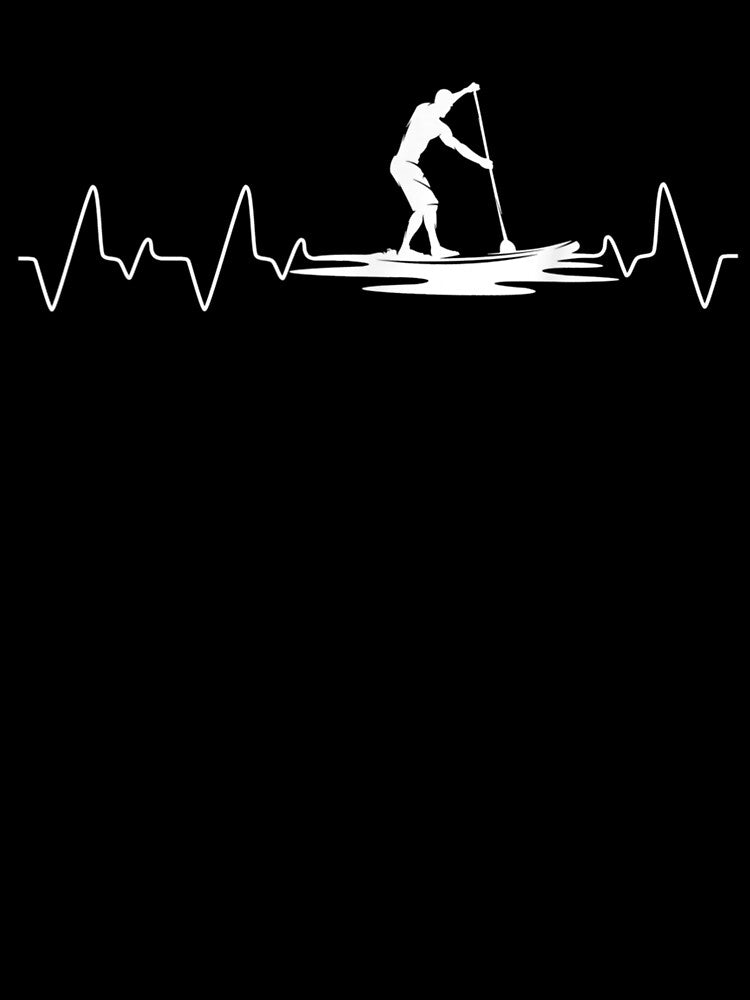 Heartbeat Paddleboarding Stand Up Paddling Outdoor Sport Sup by anniet33