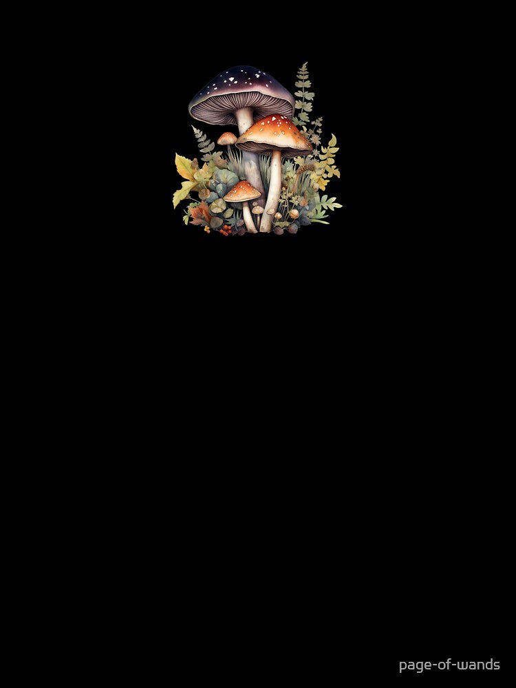 Autumn Fairy Mushrooms by page-of-wands