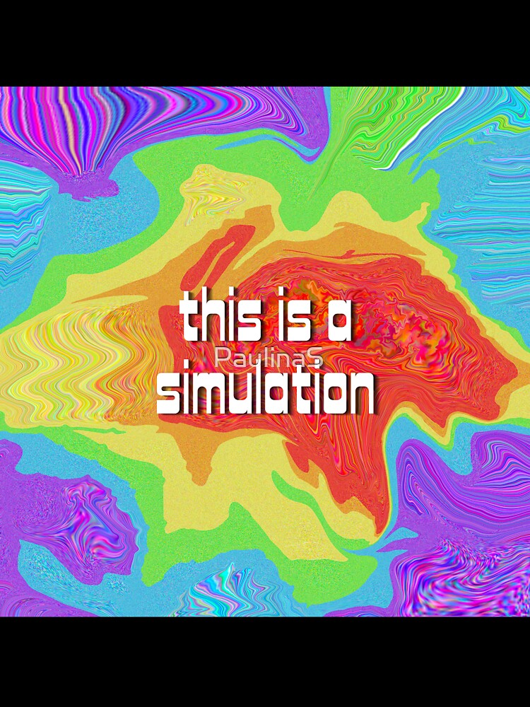 this is a simulation glitch design by PaulinaS