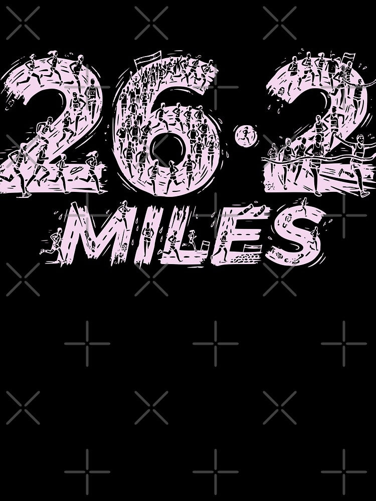 26.2 Marathon Runner by Colorfulman