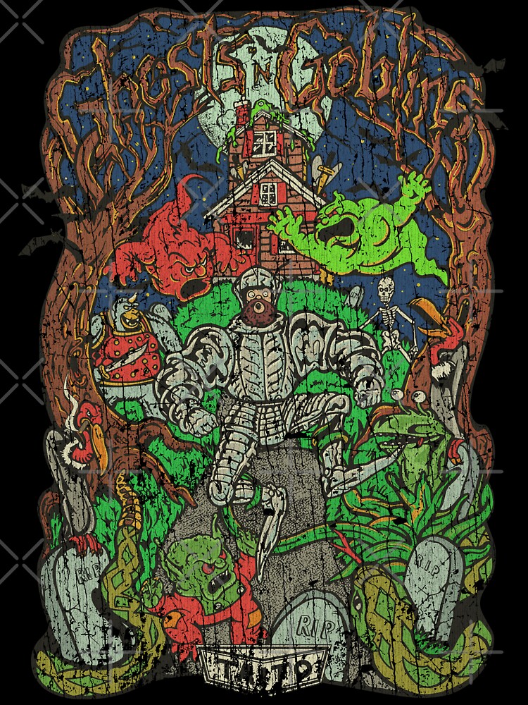 Ghosts 'n Goblins Arcade 1985 by AstroZombie6669