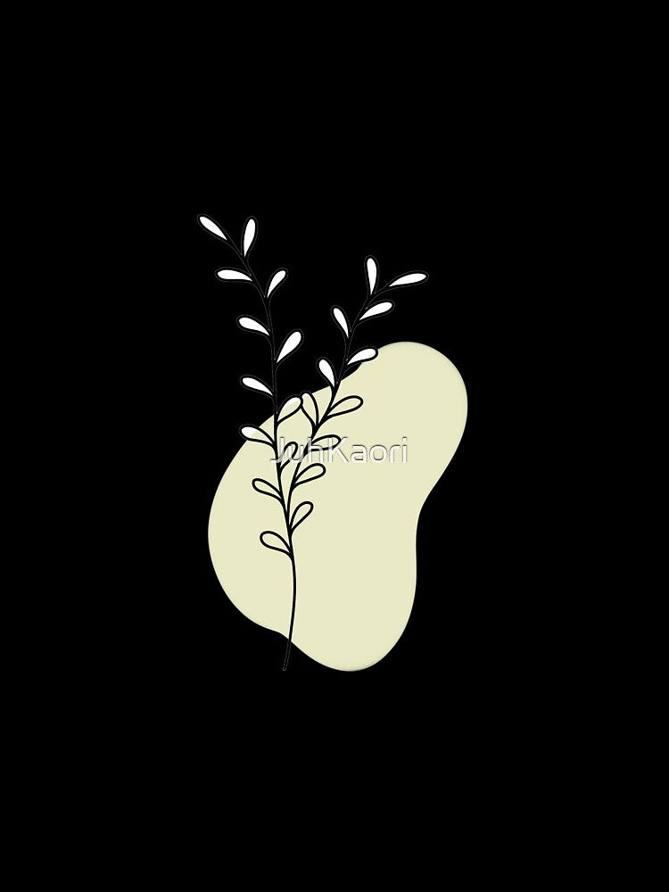 Minimalist little leaves by JuhKaori