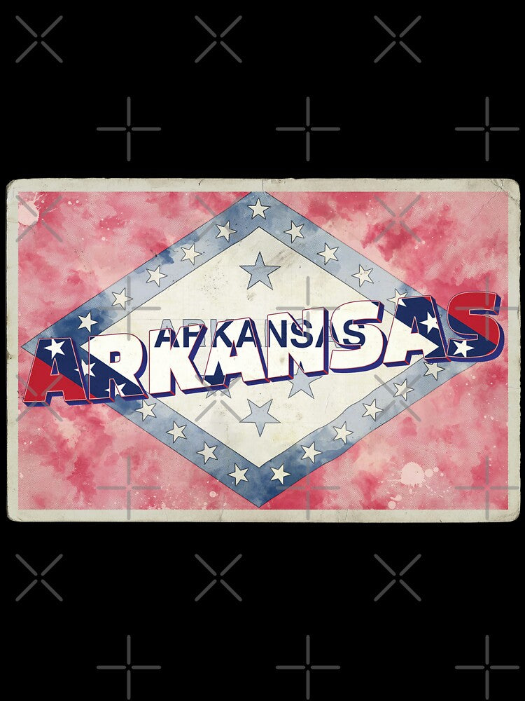 Arkansas vintage style retro souvenir by DeveloperProp0