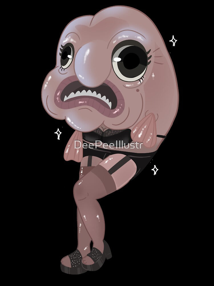 Sexy Blobfish by DeePeeIllustr
