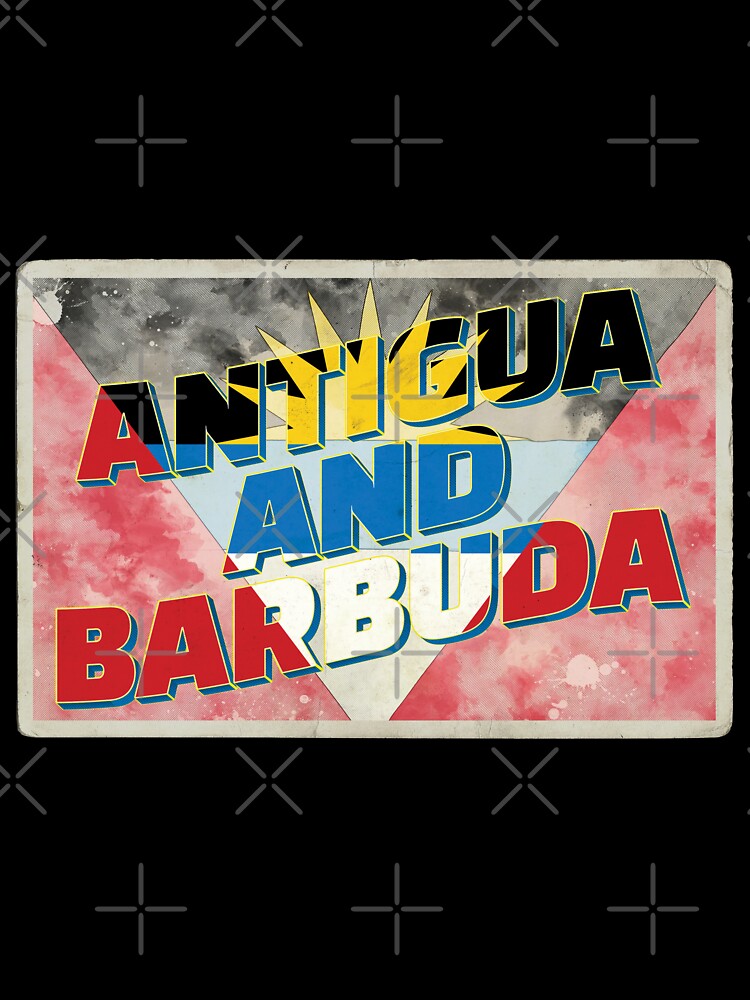 Antigua and Barbuda Vintage style retro souvenir by DeveloperProp0