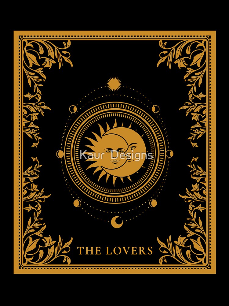 The Lovers - Sun and Moon by Kaur  Designs