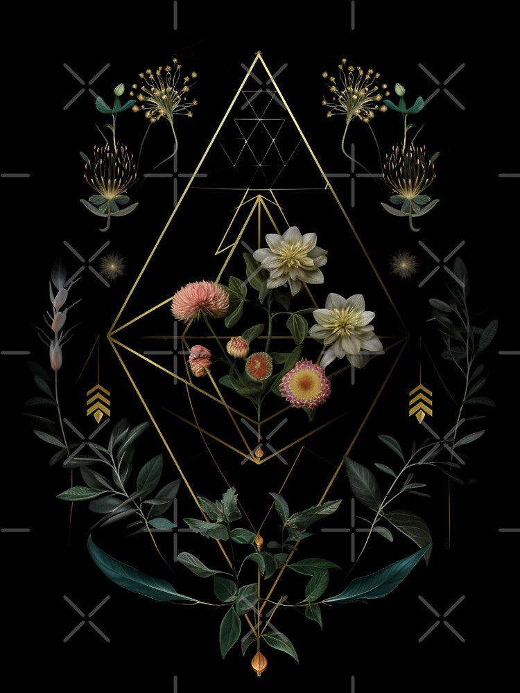 Sacred Geometry Dark Academia Herbs by Enyr