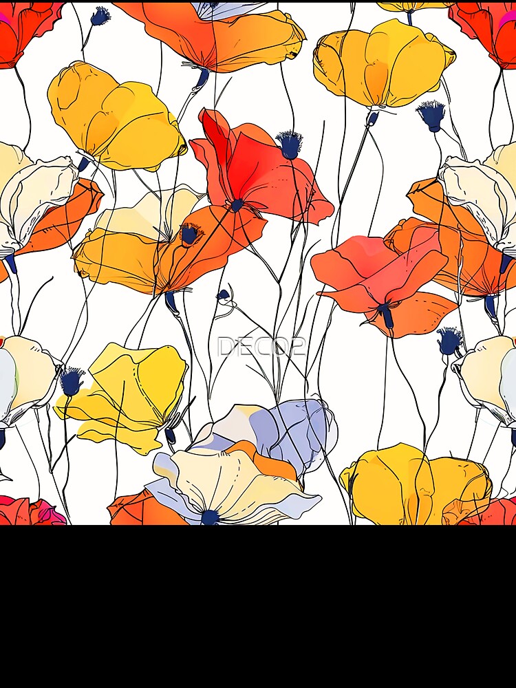 Boho Style Flowers in Casually Sophisticated Summer Hues by DEC02
