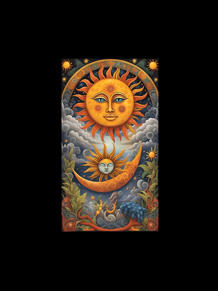 Sun and Moon by j-tippens-art
