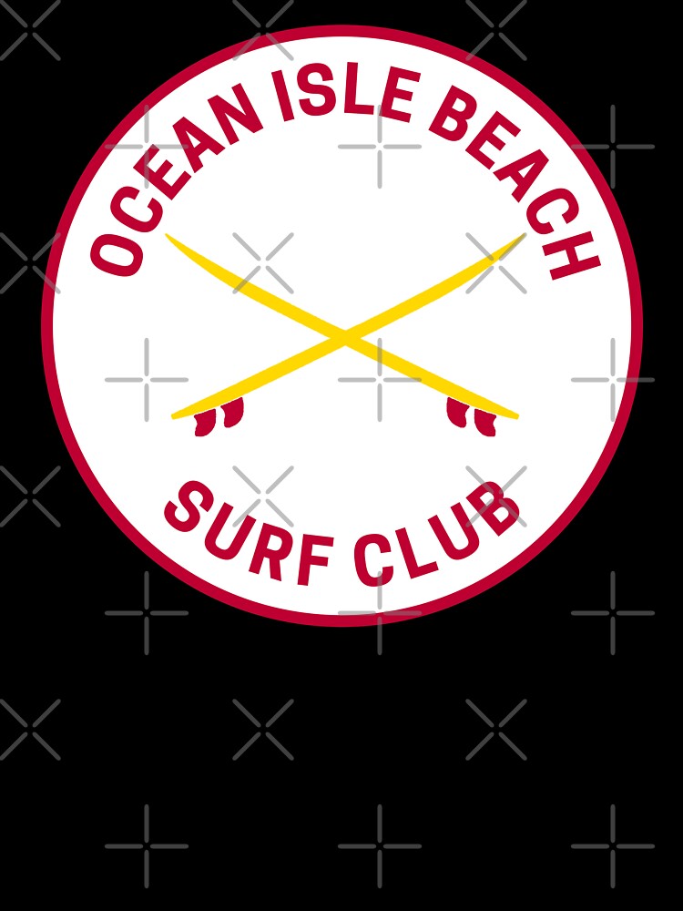 Vintage Ocean Isle Beach North Carolina Surf Club by fearcity