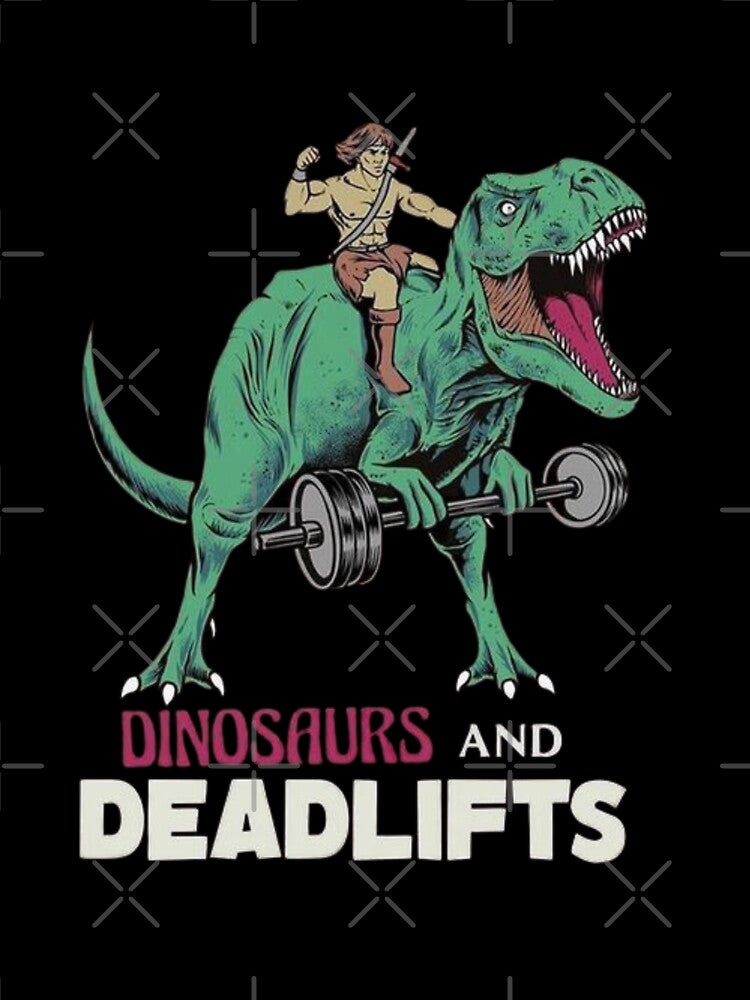 Dinosaur and Deadlift by CozyCoz