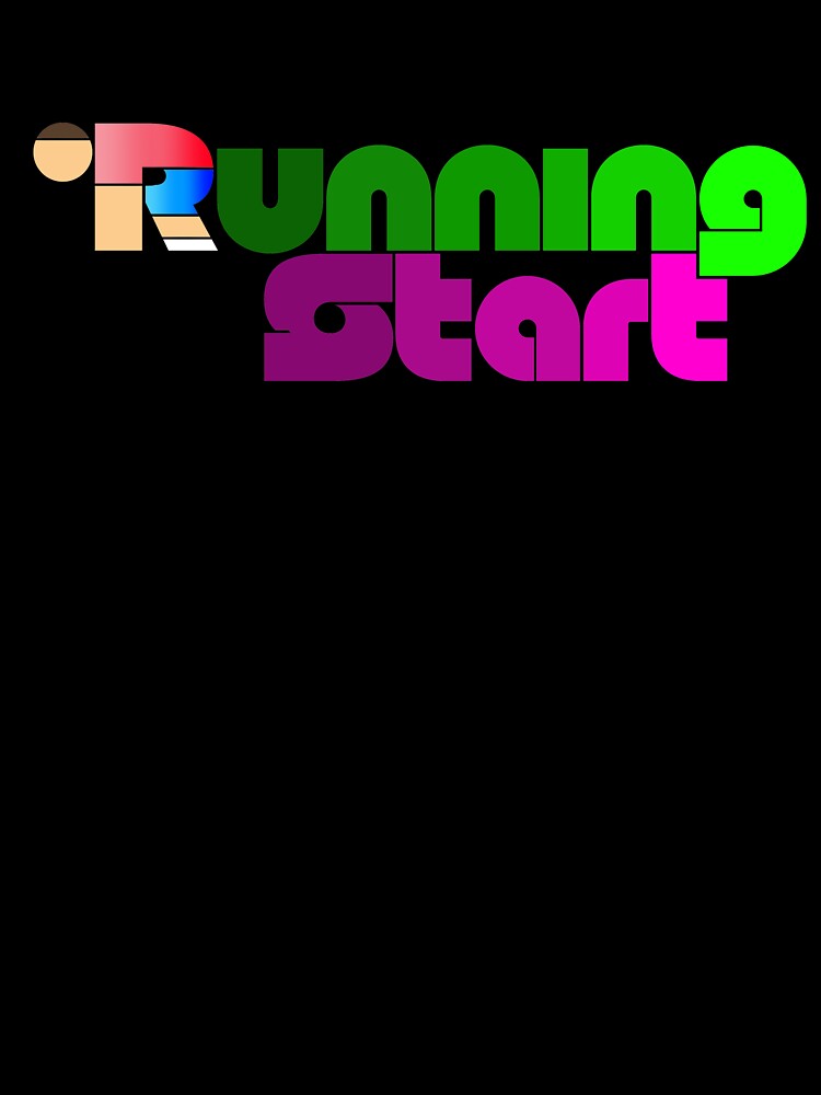 Running Start for sprint or long-distance runners and joggers. by InkMarks