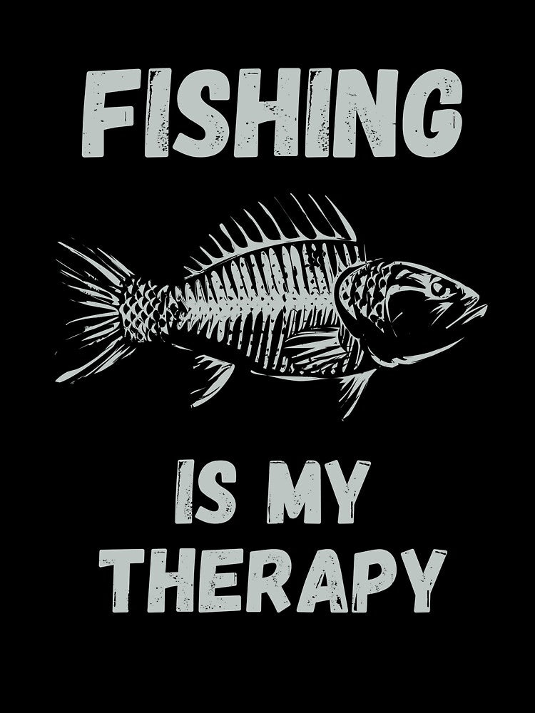 Fishing is my Therapy Fishing Apparel Fisherman Bending Tips and Ripping Lips by Dwebster27
