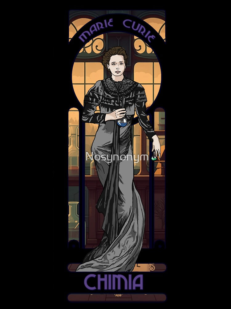 Our Lady of Chemistry, Marie Curie by Nosynonym