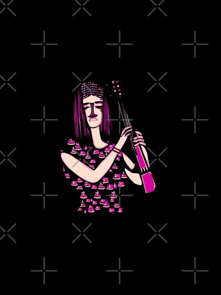 "Electric Pizza Party: A Violin Performance by a Fashionable Musician" by FunnyShopGirl