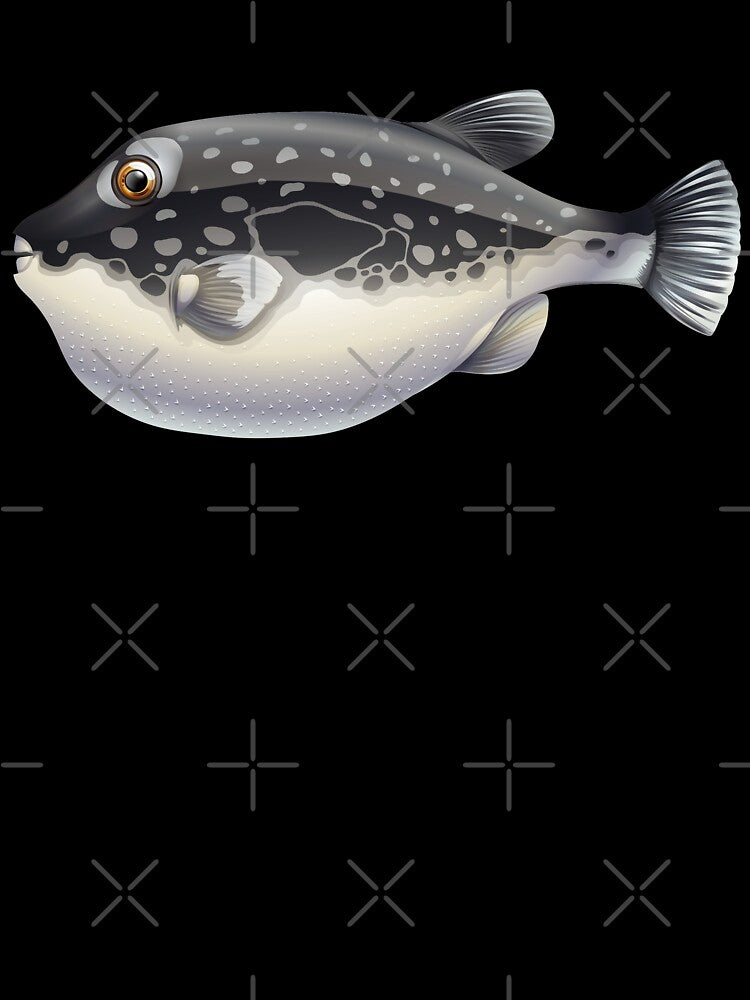 Funny Fish Pattern, Cute Fish Sweatshirt by Ristinga