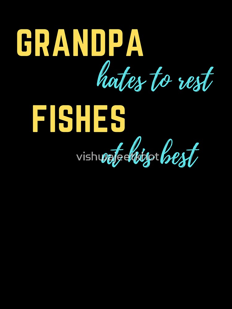 GRANDPA hates to rest / FISHING by vishwajeetkhot