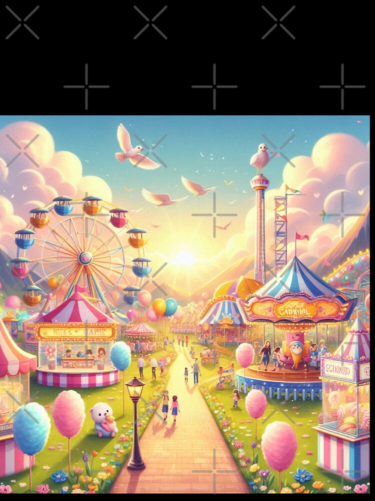 Dreaming cotton candy carnival by Sugarx2208