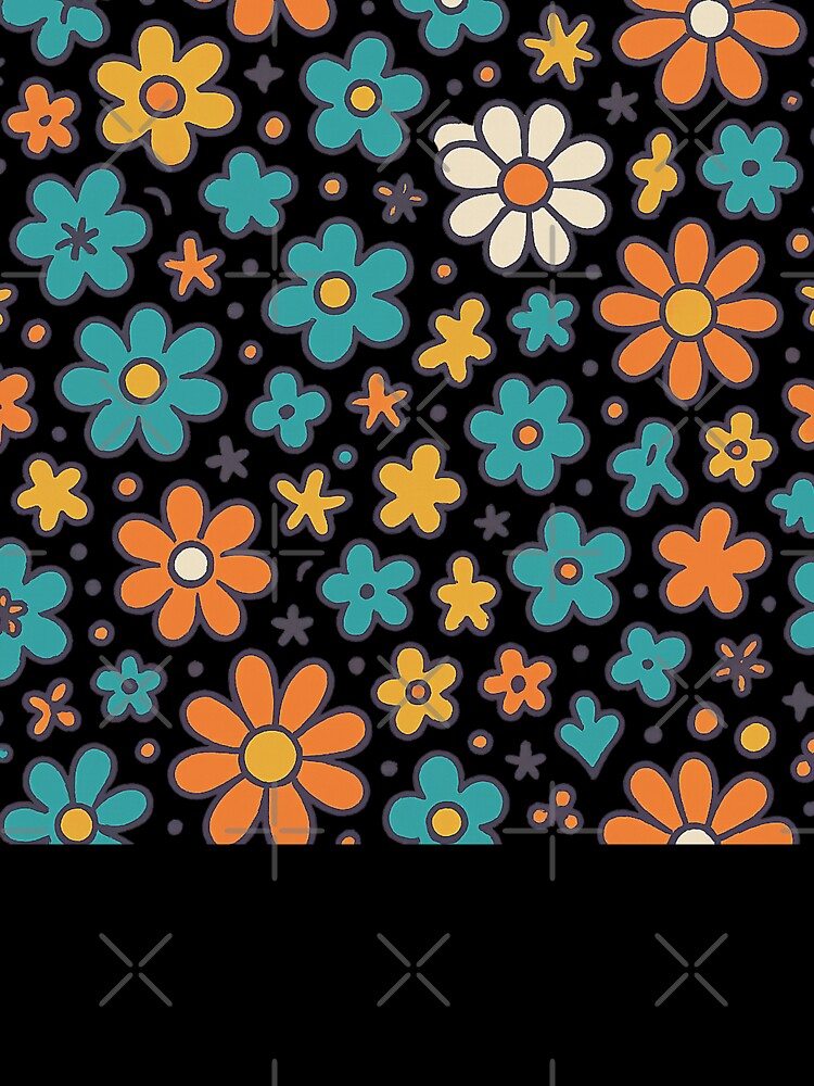 Groovy Flowers by Galathi Designs