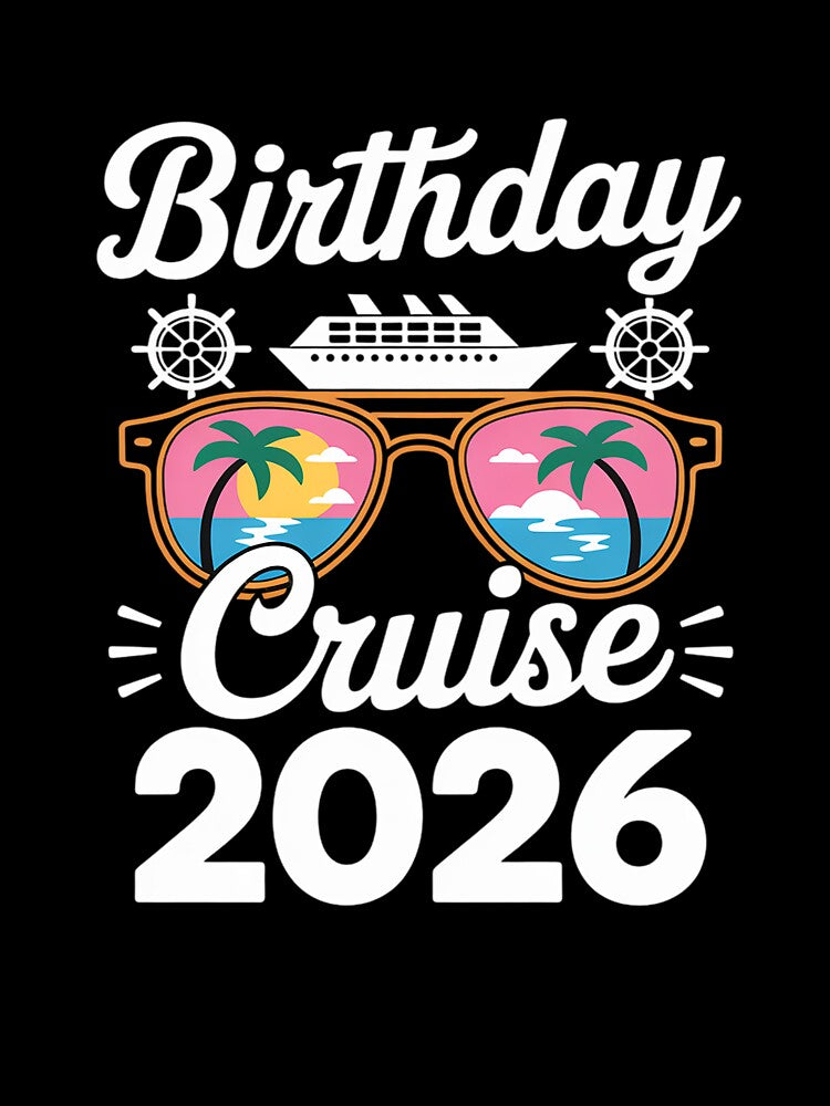 Birthday Cruise Trip 2026 Vacation Matching Family Group by repconomArt