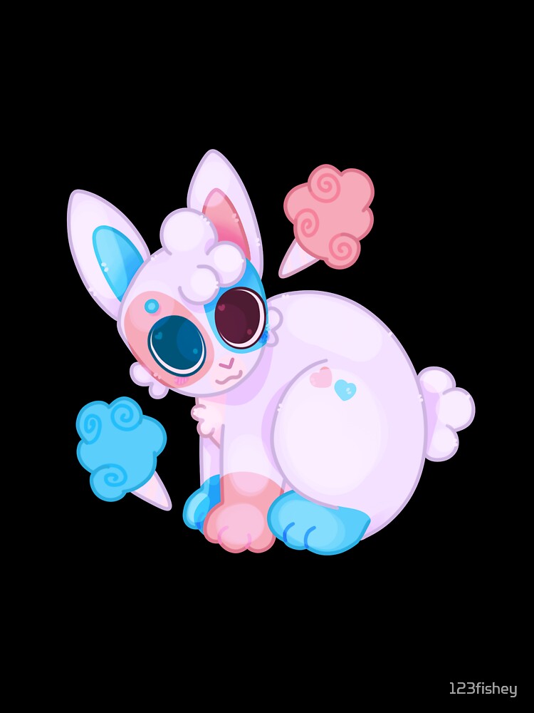 Cotton Candy Bunny by 123fishey