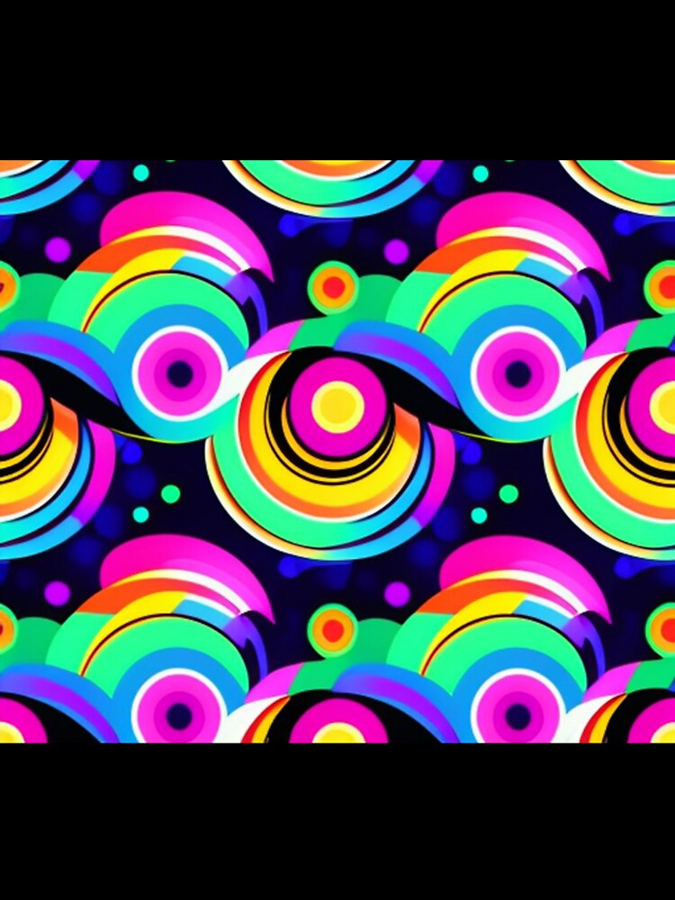 Trippy color pattern by Flowerslaps