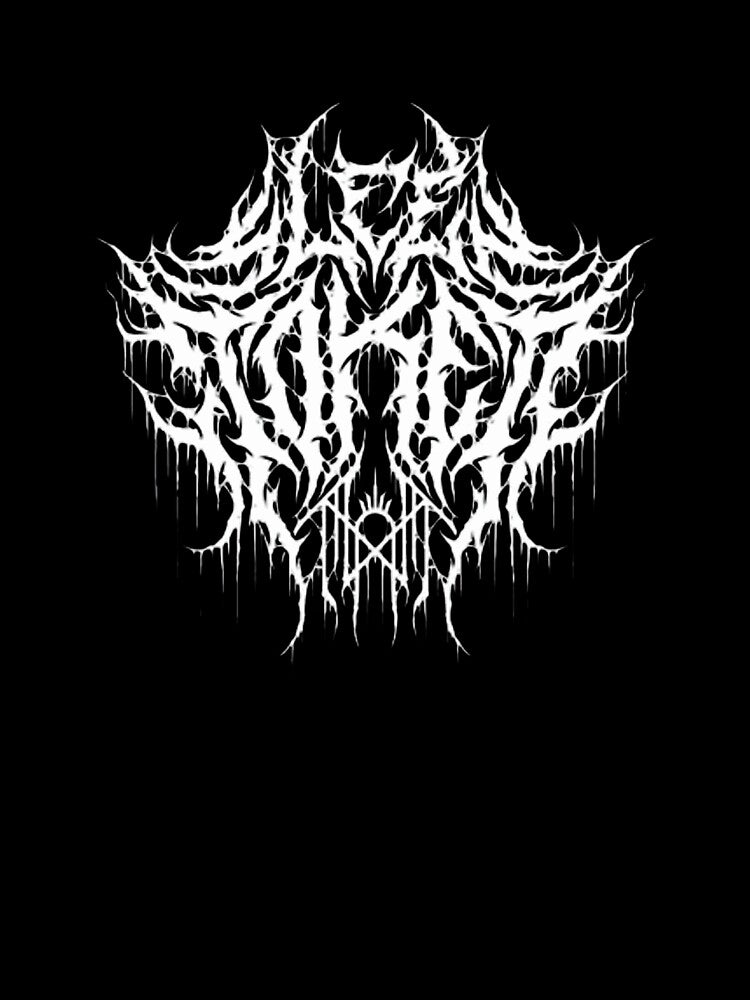 Death Metal Logo Style Extreme Typography Design by qubikzindez