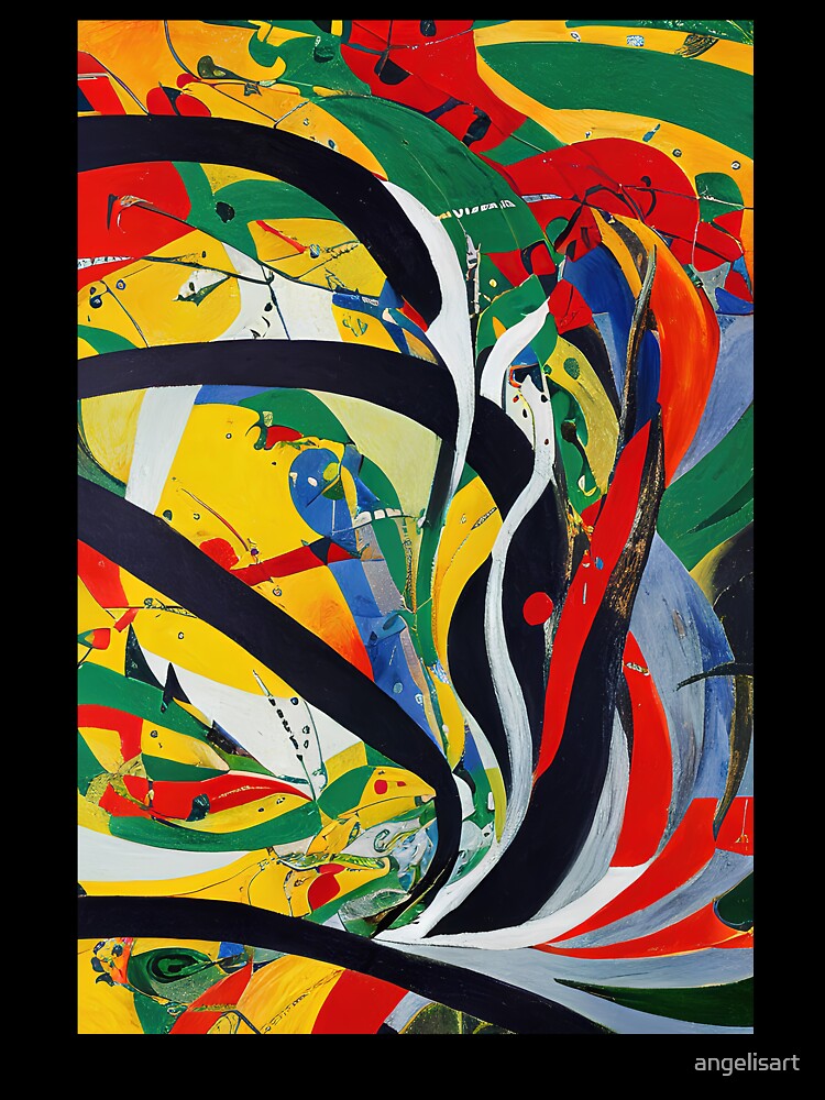 Modern abstract Art No14 by angelisart