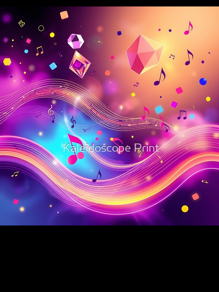 Music pattern #186 by Kaleidoscope Print