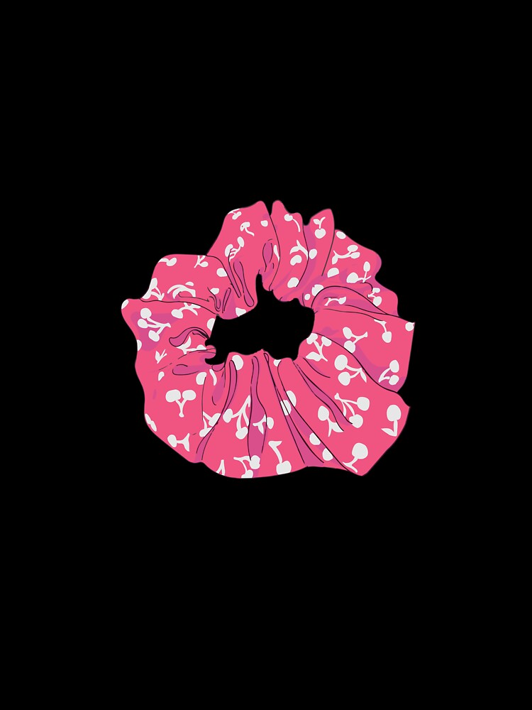 pink hair scrunchie, funny gift, gift for kids, mom,cat,girls,girly,girl by Targaryen2022