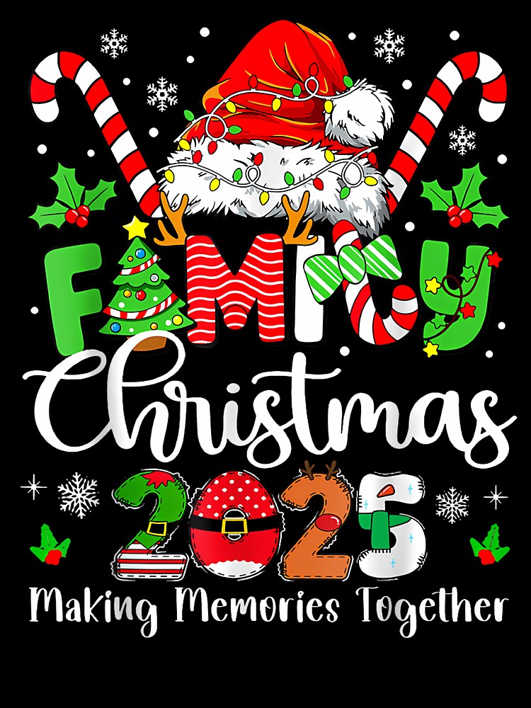 Family Christmas 2025 Matching Outfit Xmas Squad Santa by TalalosART
