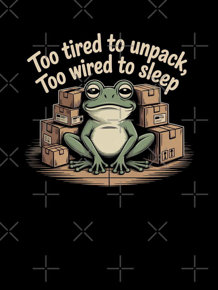 Too Tired to Unpack by theartfulaspie