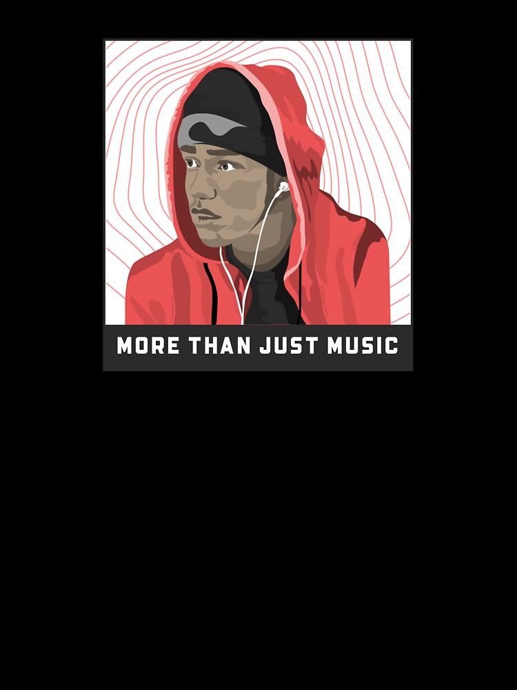 More Than Just Music Hip Hop Tee by Pro-Clothing