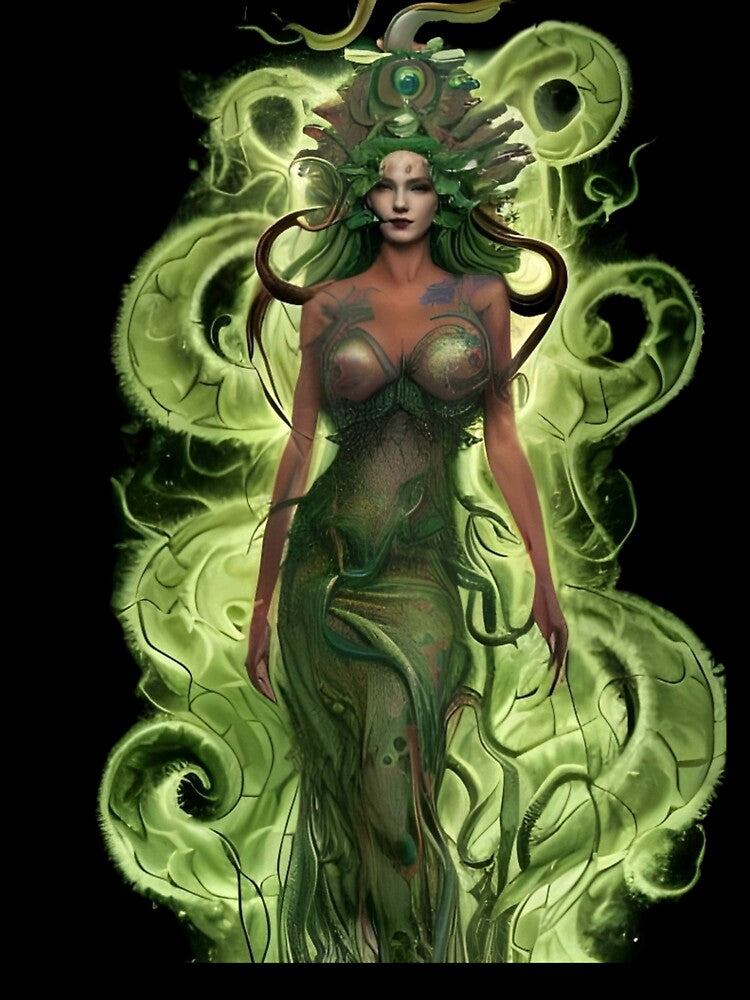 Dark goddess of the underworld by FineArtworld7