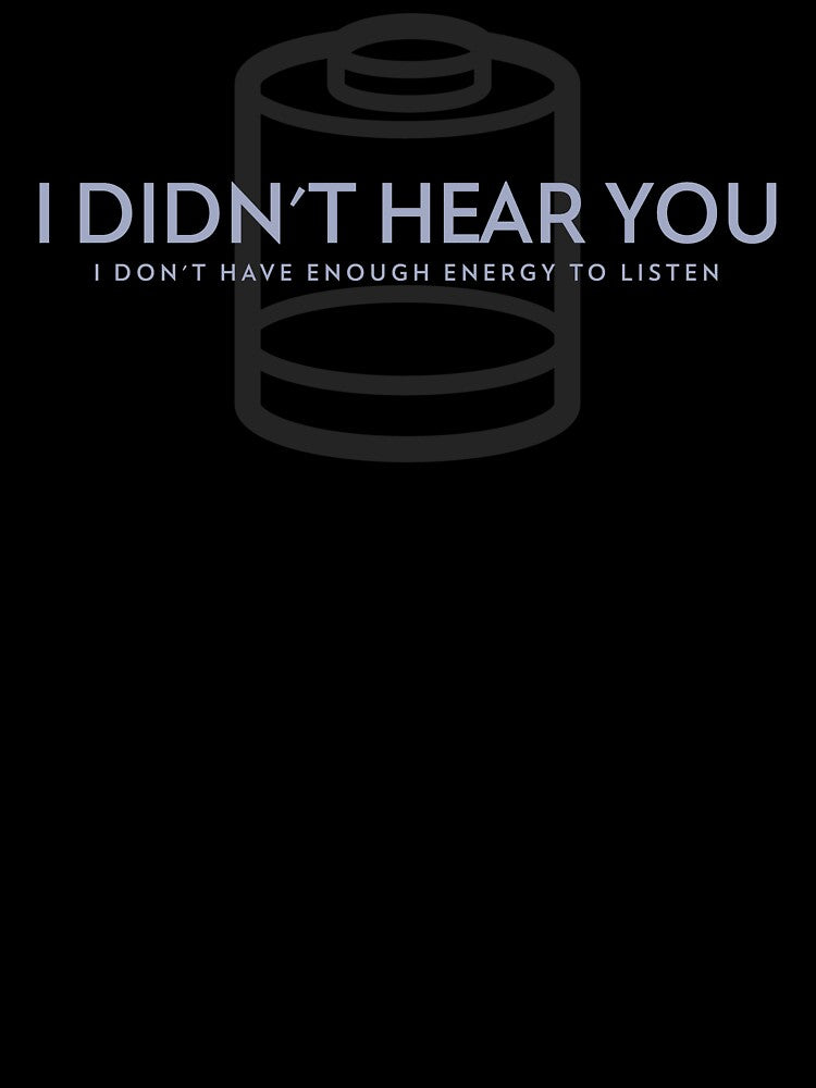I Didn't Hear You by spokoandstuff