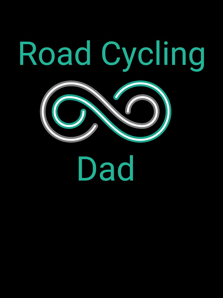 Road Cycling Dad - Dad Cycling by GreyTee