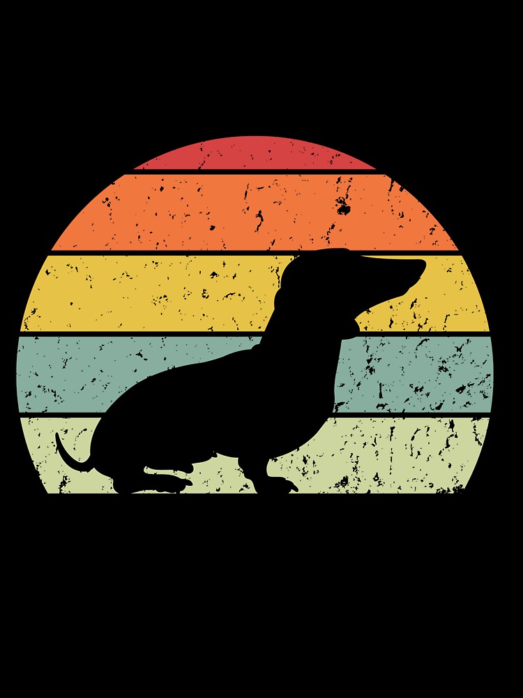 Funny Dachshund Dad DNA design - black text by 29Bumblebee