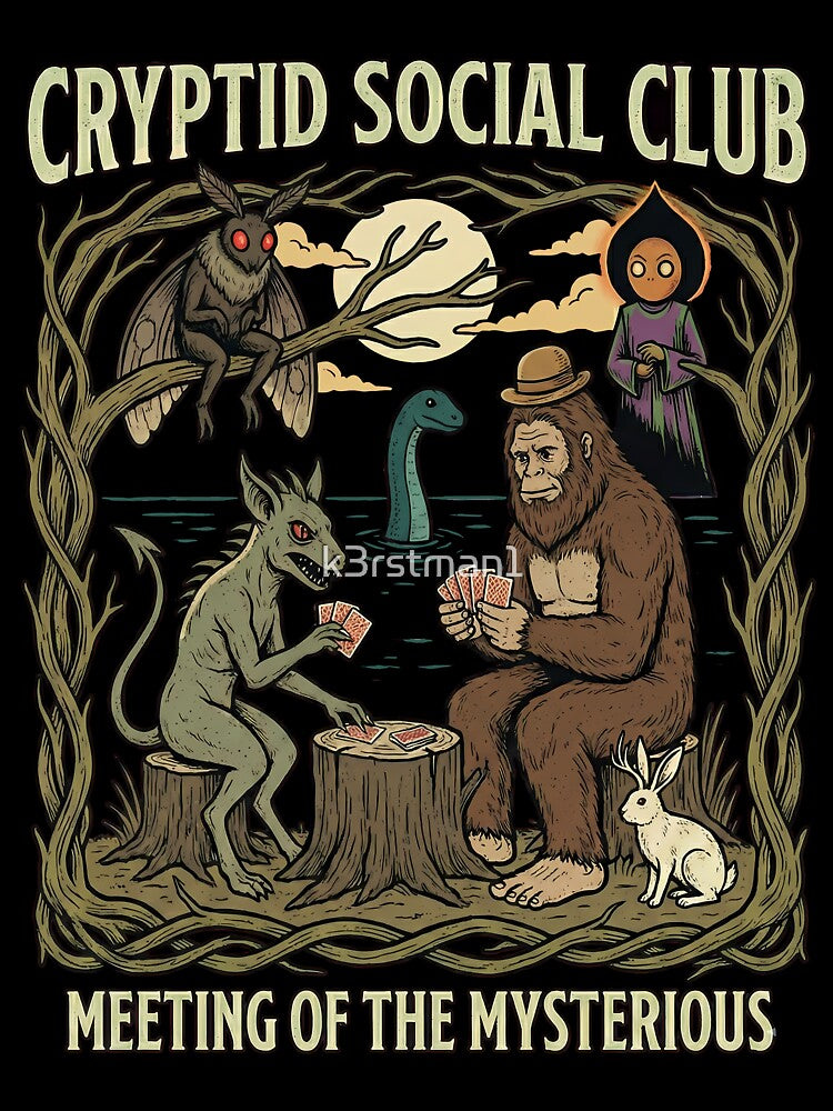 Cryptid Social Club Mysterious Forest Gathering by k3rstman1