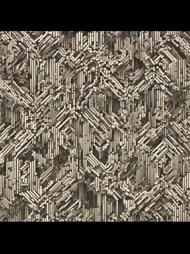Playful Geometric Shapes Art by Giorgino-Gio