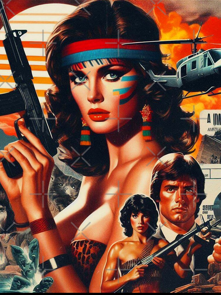80s War Woman by PulpVintage