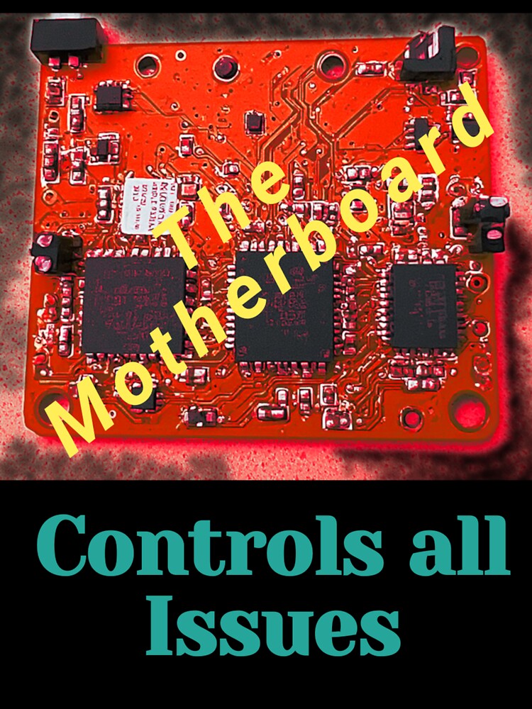 The Motherboard, a Computer Humor Gift, for the computer lover and geek by PiperParrot