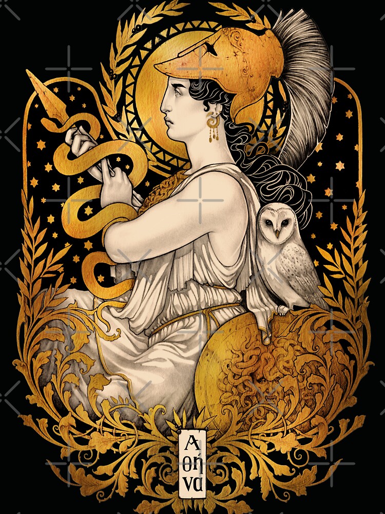 PALLAS ATHENA by medusadollmaker