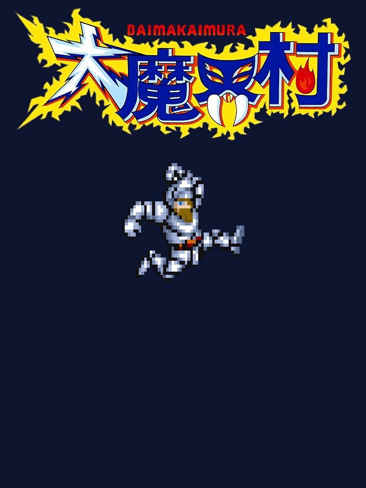 Ghouls'n Ghosts - Dai Makaimura Arcade Design by ben.shinobi