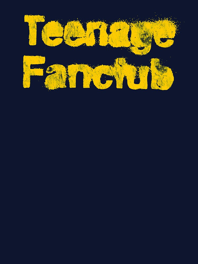 Teenage Fanclub Spray - distressed (yellow) by JoaDa