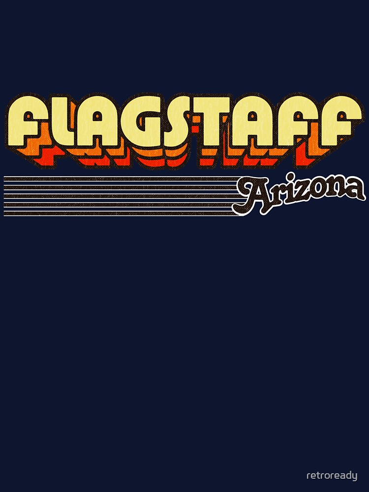 Flagstaff, Arizona | Retro Stripes by retroready